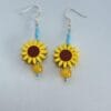 Handmade-yellow-daisy-earrings Handmade yellow daisy earrings