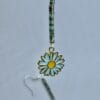 Handmade beaded daisy earrings-2