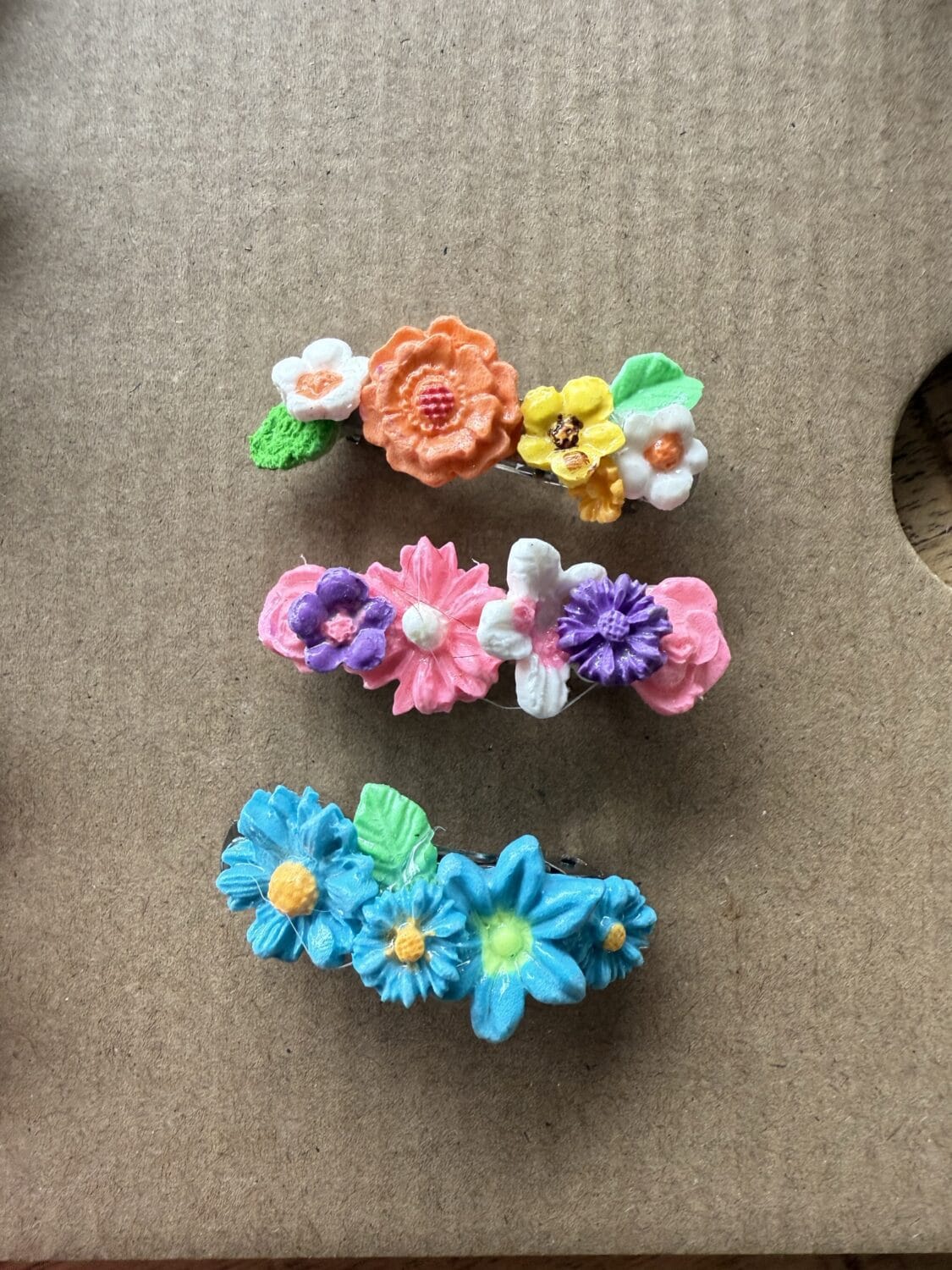 flower fields hairclip